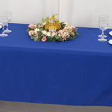 Royal Blue Seamless Premium Polyester Rectangular Tablecloth 220GSM 60x126inch