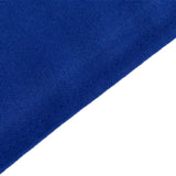 Royal Blue Seamless Premium Polyester Rectangular Tablecloth 220GSM 60x126inch