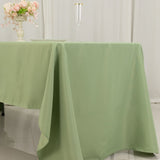 60x126inch Sage Green Seamless Premium Polyester Rectangular Tablecloth - 220GSM