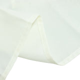 Polyester Tablecloth 60×84 Ivory – Rectangle, Washable & Wrinkle-Resistant, Perfect for Parties