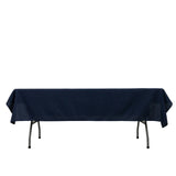 Polyester Tablecloth 60×84inch Navy Blue– Rectangle, Washable & Wrinkle-Resistant, Perfect Parties