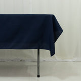 Polyester Tablecloth 60×84inch Navy Blue– Rectangle, Washable & Wrinkle-Resistant, Perfect Parties