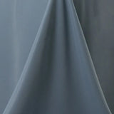 90x132inch Dusty Blue Seamless Premium Polyester Rectangular Tablecloth - 220GSM for 6 Foot#whtbkgd