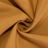 90x132inch Gold Seamless Premium Polyester Rectangular Tablecloth - 220GSM for 6 Foot Table