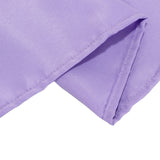 90x132inch Lavender Lilac Seamless Premium Polyester Rectangular Tablecloth 220GSM for 6 Foot Table