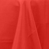 90x132inch Red 200 GSM Seamless Premium Polyester Rectangular Tablecloth#whtbkgd