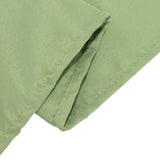 90x132inch Sage Green Seamless Premium Polyester Rectangular Tablecloth - 220GSM for 6 Foot Table