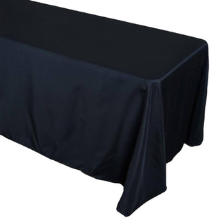 Versatile and Durable Black Tablecloth for Every Occasion