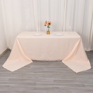 Elevate Your Event Decor with the Blush Seamless Tablecloth