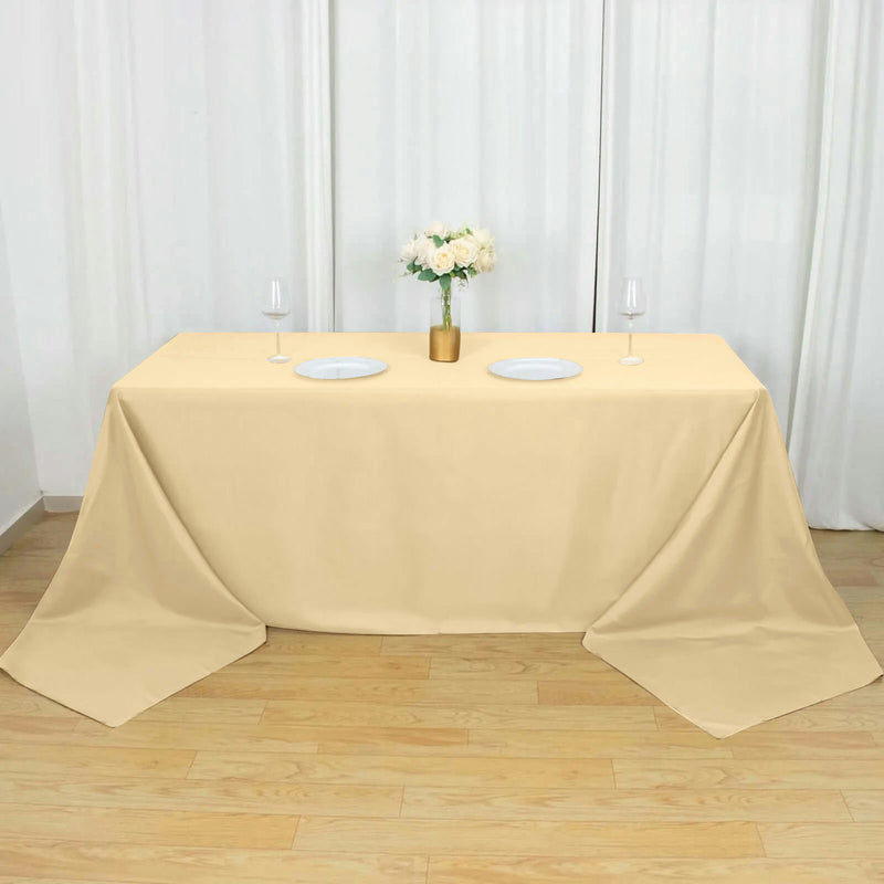 90" x 156" Rectangular Tablecloth