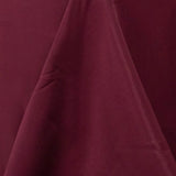90x156inch Burgundy 200 GSM Seamless Premium Polyester Rectangular Tablecloth#whtbkgd