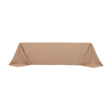 Nude Seamless Premium Polyester Rectangular Tablecloth 220GSM 90x156inch for 8 Foot Table Floor