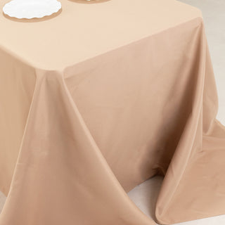 <h3 style="margin-left:0px;"><strong>Durable Nude Polyester Table Cover</strong>