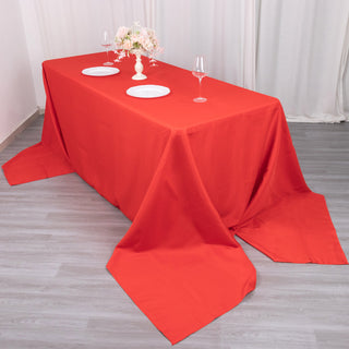 The Perfect Red Tablecloth for Unforgettable Events
