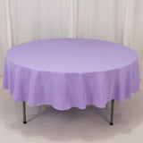 Lavender Lilac Seamless Premium Polyester Round Tablecloth - 220GSM