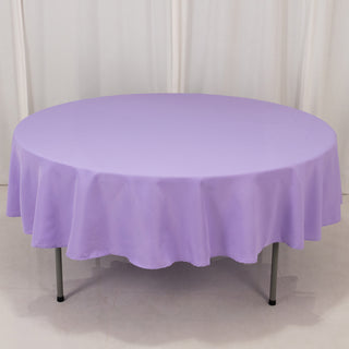 <h3 style="margin-left:0px;"><strong>Seamless Lavender Lilac Premium Polyester Round Tablecloth</strong>