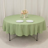  Sage Green Seamless Premium Polyester Round Tablecloth - 220GSM