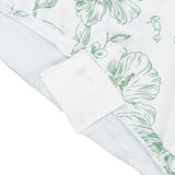 Spandex Round Cocktail Table Cover – Dusty Sage Green & White French Toile#whtbkgd