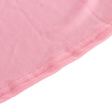 Pink Highboy Spandex Cocktail Table Cover, Fitted Stretch Tablecloth