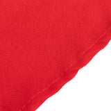 108" Red Cotton Blend Round Tablecloth