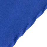 108" Royal Blue Cotton Blend Round Tablecloth