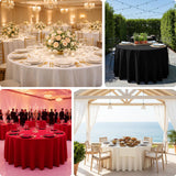 Elegant table settings for various occasions in diverse colors and styles.