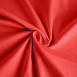 132inch Red Cotton Blend Round Tablecloth Seamless for 6 Foot Table#whtbkgd