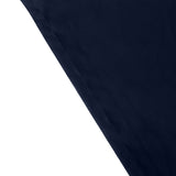 Navy Blue Cotton Blend Rectangular Tablecloth 60x102inch