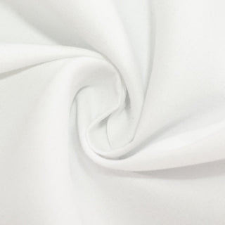 <h3 style="margin-left:0px;"><strong>Durable White Cotton Blend for Lasting Quality</strong>