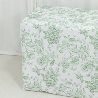 <strong>D&eacute;cor ideas using Dusty Sage Green Toile</strong>