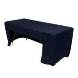 Navy table cover for events and parties