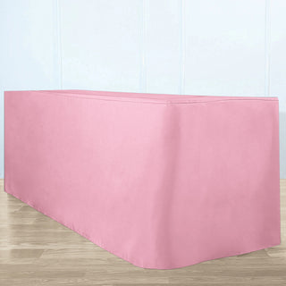 <span style="background-color:transparent;color:#000000;">Beautiful Pink Fitted Polyester Rectangle Tablecloth</span>