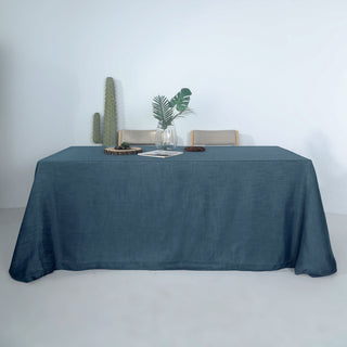 Elevate Your Event with the Blue Seamless Rectangular Tablecloth