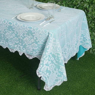 Create Memorable Moments with Premium Lace White Tablecloth