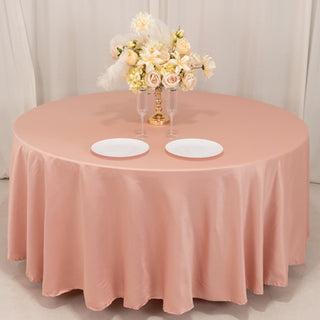 <h3 style="margin-left:0px;"><strong>Versatile Dusty Rose</strong> <strong>Tablecloth for a Range of Event Themes</strong>