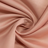 Dusty Rose Seamless Lamour Satin Round Tablecloth - 108inch#whtbkgd