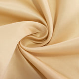 Beige Seamless Lamour Satin Round Tablecloth - 108inch#whtbkgd