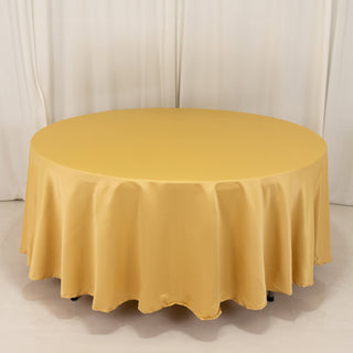 <h3 style="margin-left:0px;"><strong>Effortless Elegance with the Champagne Lamour Satin Round Tablecloth</strong>