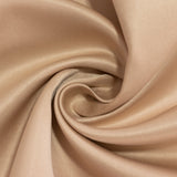 108inch Nude Seamless Lamour Satin Round Tablecloth#whtbkgd