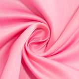 108inch Pink Seamless Lamour Satin Round Tablecloth#whtbkgd