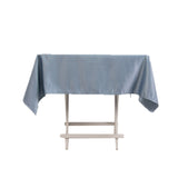 54inch Dusty Blue Seamless Lamour Satin Square Tablecloth