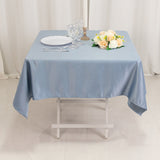 54inch Dusty Blue Seamless Lamour Satin Square Tablecloth