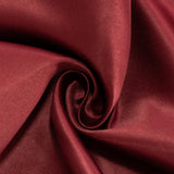 Burgundy Seamless Lamour Satin Square Tablecloth - 54inch#whtbkgd