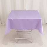 Lavender Lilac Seamless Lamour Satin Square Tablecloth - 54inch