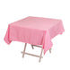 Pink Seamless Lamour Satin Square Tablecloth - 54inch