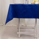 54inch Royal Blue Seamless Lamour Satin Square Tablecloth