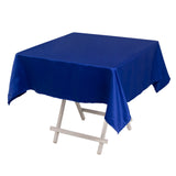 54inch Royal Blue Seamless Lamour Satin Square Tablecloth