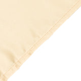 60x102inch Beige Seamless Lamour Satin Rectangle Tablecloth