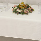 60x102inch Ivory Seamless Lamour Satin Rectangle Tablecloth