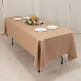 60x102inch Nude Seamless Lamour Satin Rectangle Tablecloth